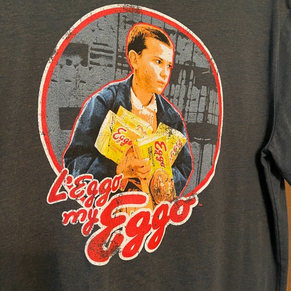 SALE: Stranger Things "L'eggo my Eggo" T Shirt - Picture 2 of 3